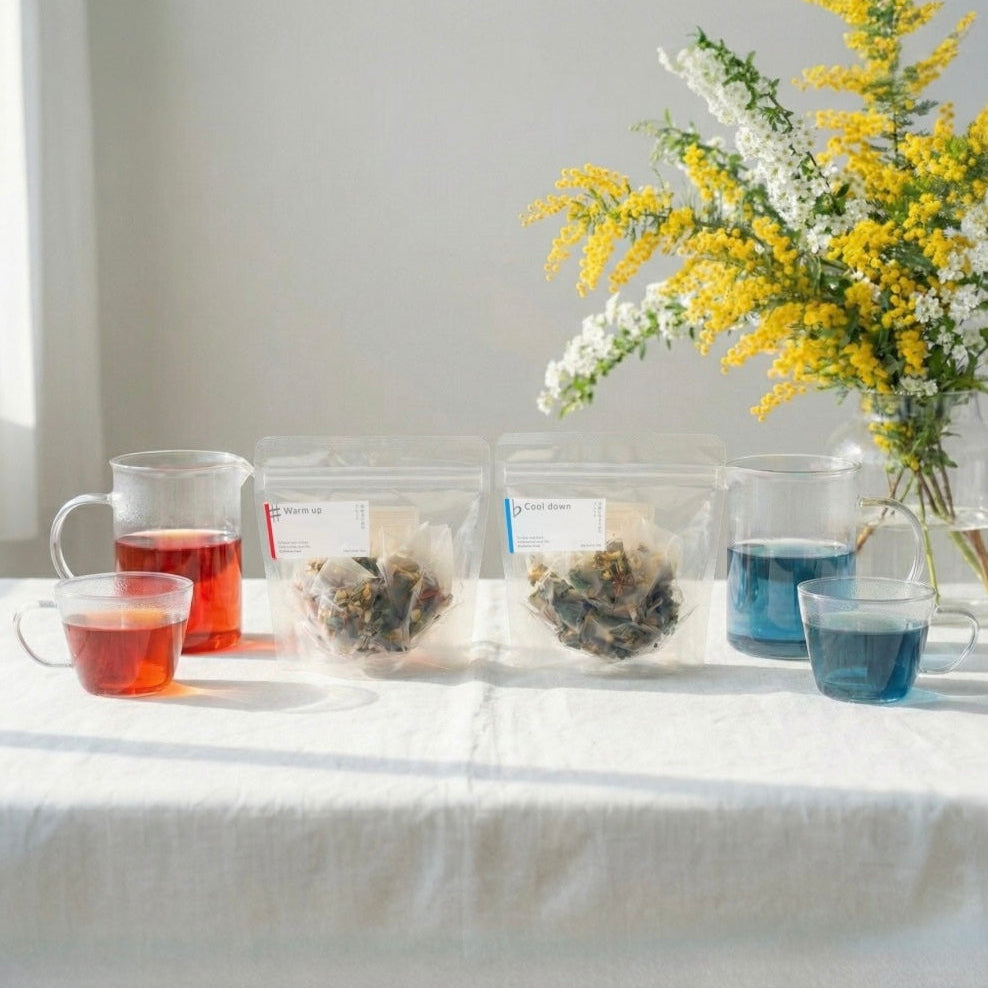 daytune. tea Volume Pack 2種セット（♯ Warm up & ♭ Cool down）（2種類×ティーバッグ5個）