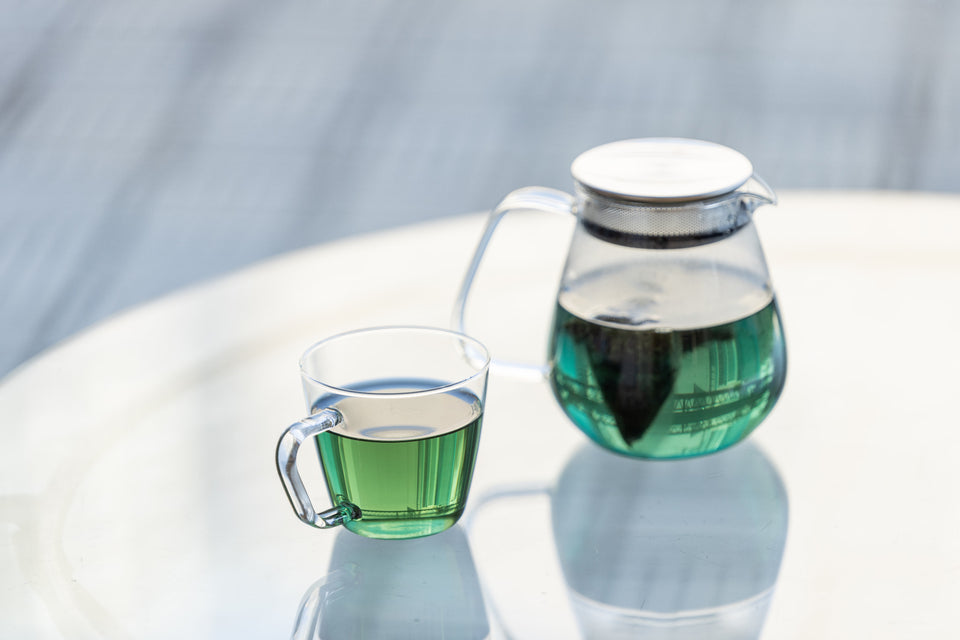 Cool downをホットで淹れた様子